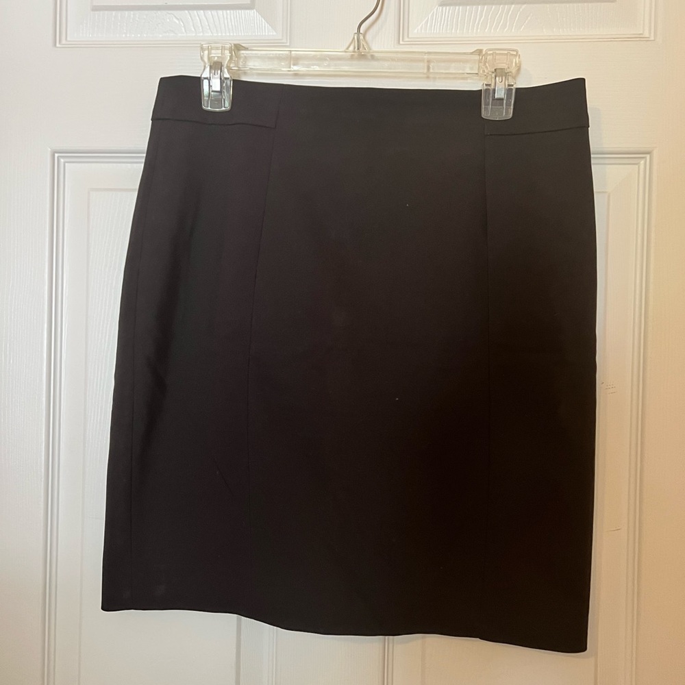 H&M black pencil skirt size 12
